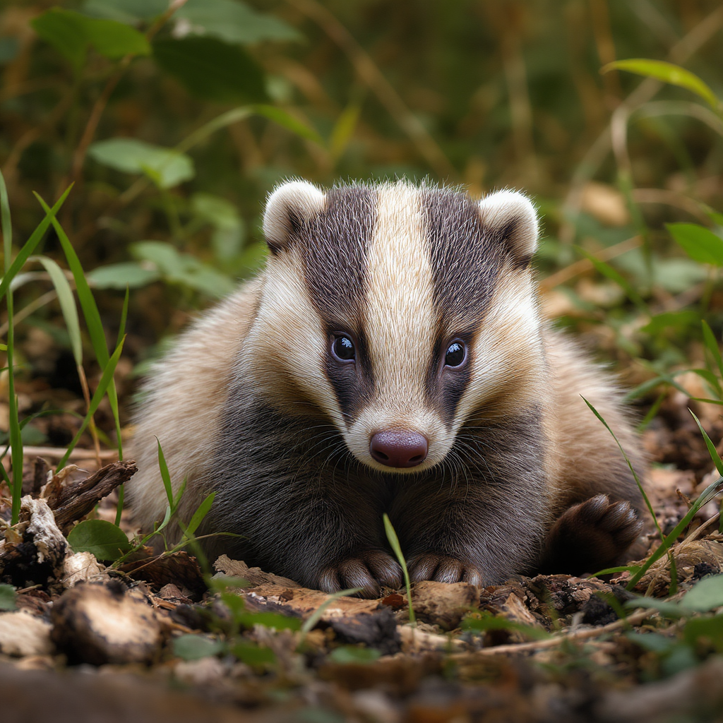 Badgers Resting