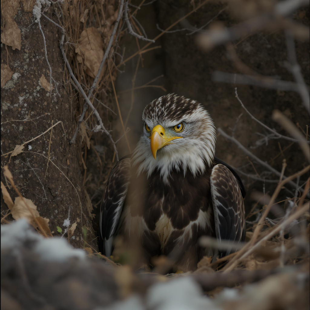 Eagles Hiding