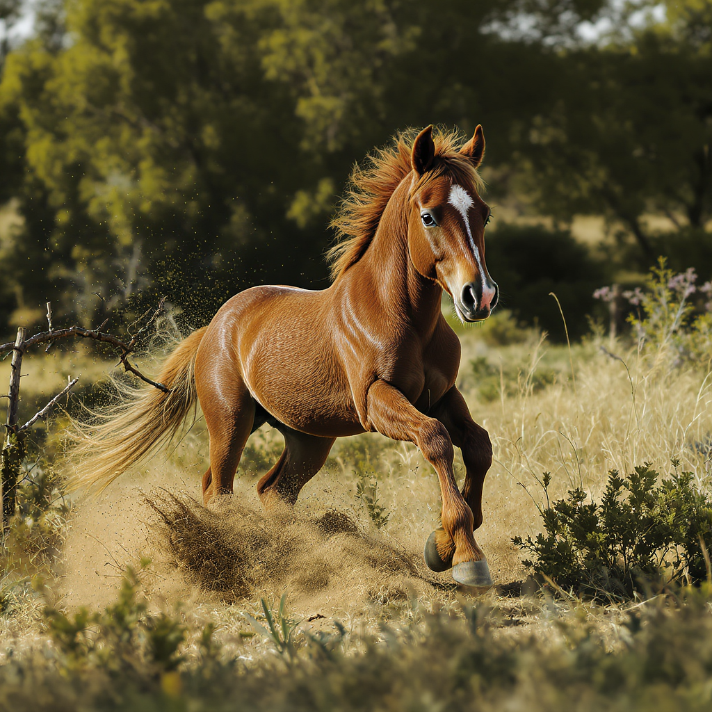 Horses Playing