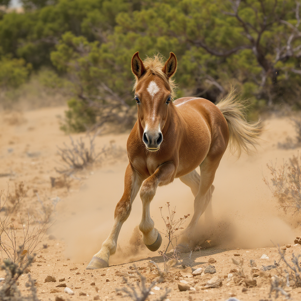 Horses Playing