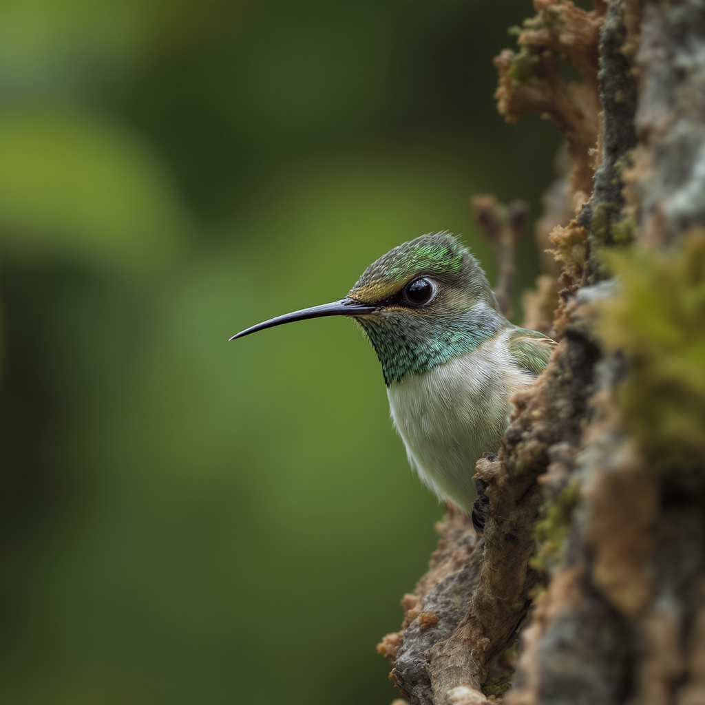 Hummingbirds Hiding