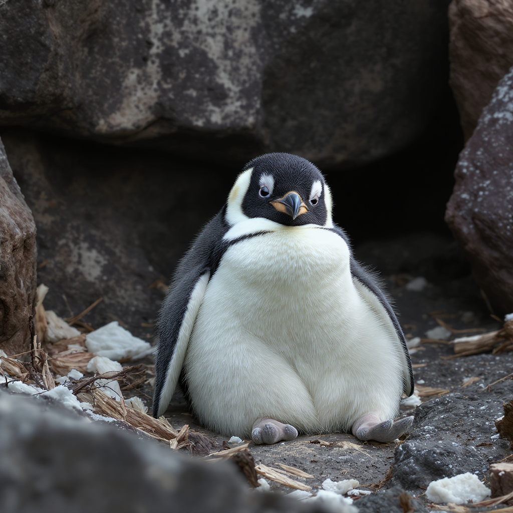 Penguins Resting