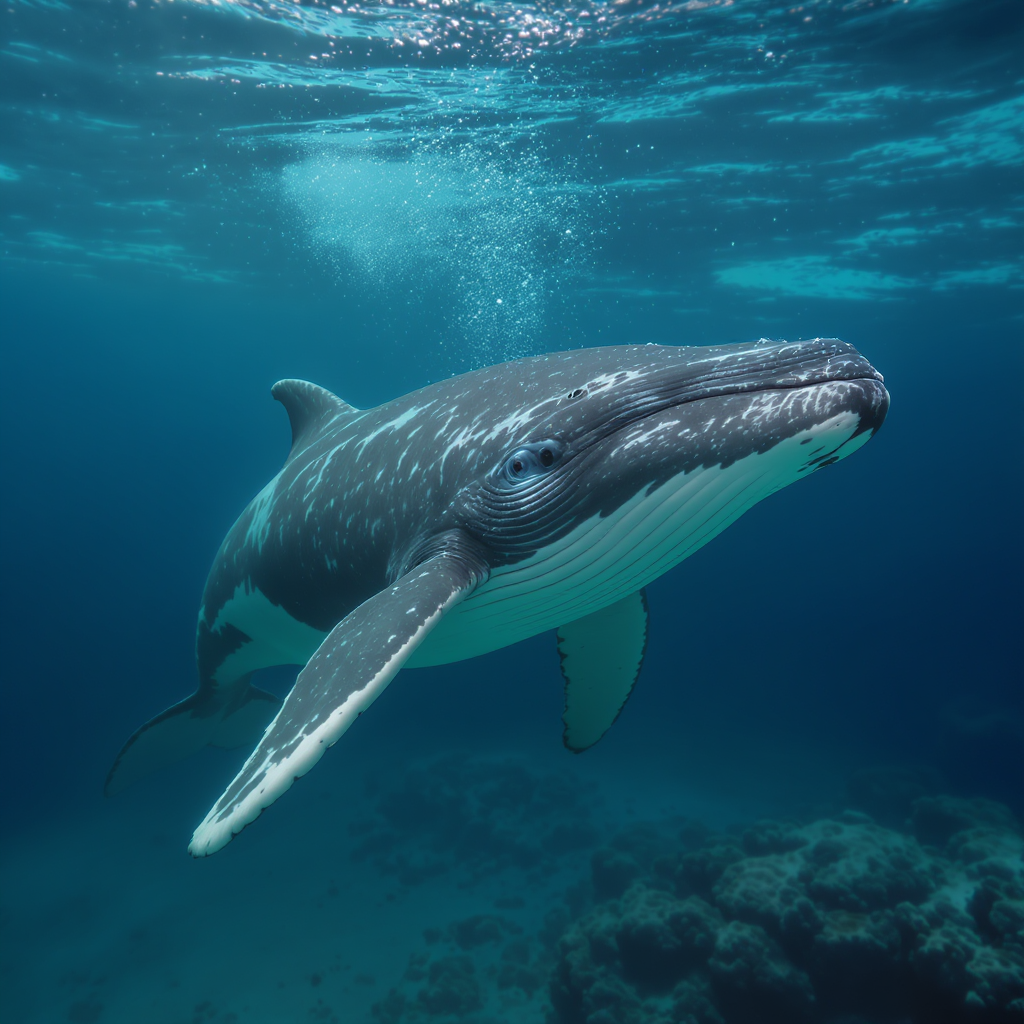 Whales Looking Around