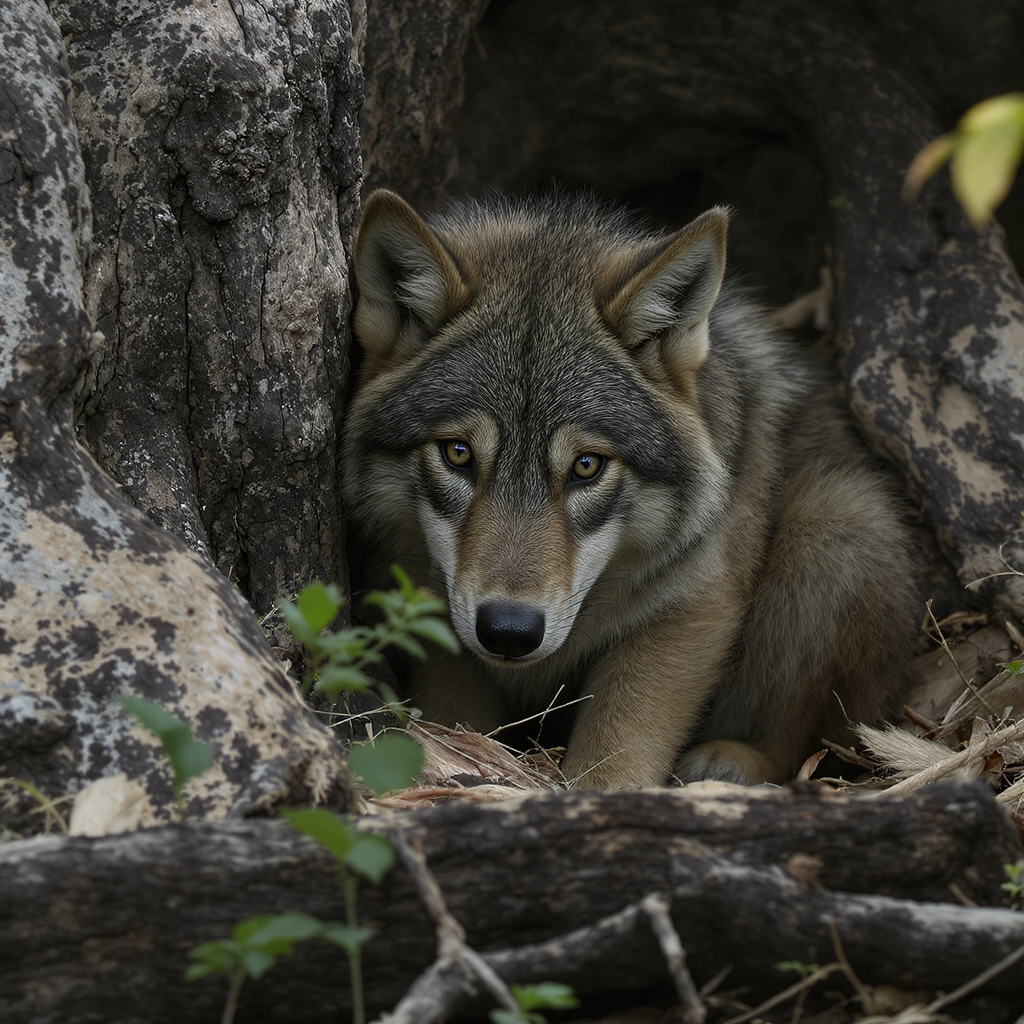 Wolves Hiding
