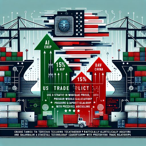 New US AI Chip Tax Targets China Tech Sales as Trade Tensions Escalate