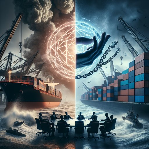 Global Shipping Tensions Escalate as China and US Exchange Sanctions