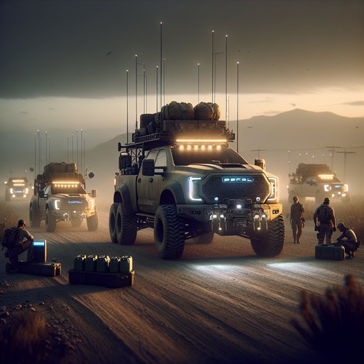 From Patrols to Peacekeeping: Pickups Step Up for Official Duty